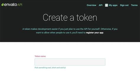 envato token|Envato API.